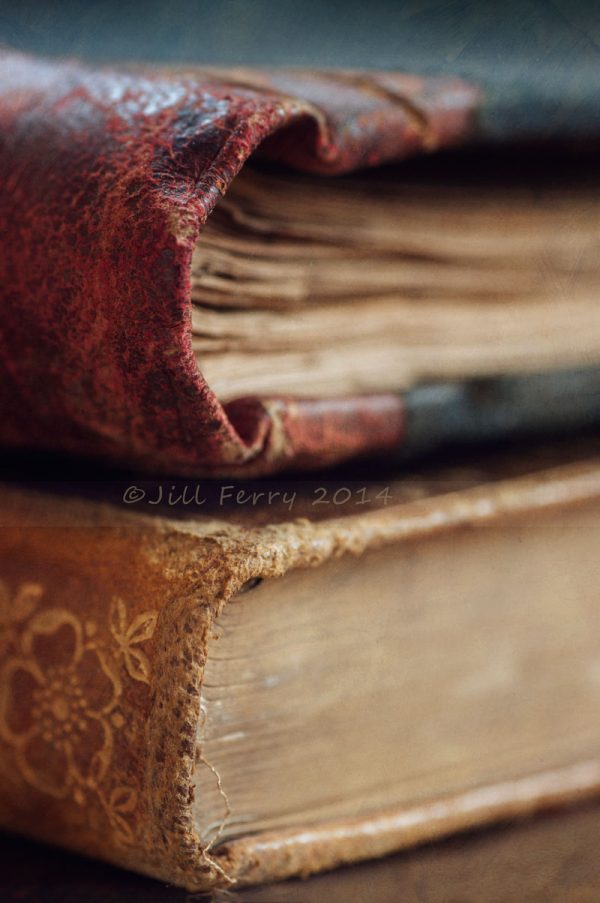 Old books with added Flypaper textures