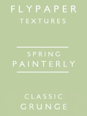 Spring Painterly label