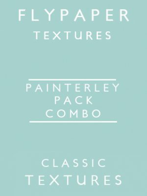 Painterly combo label